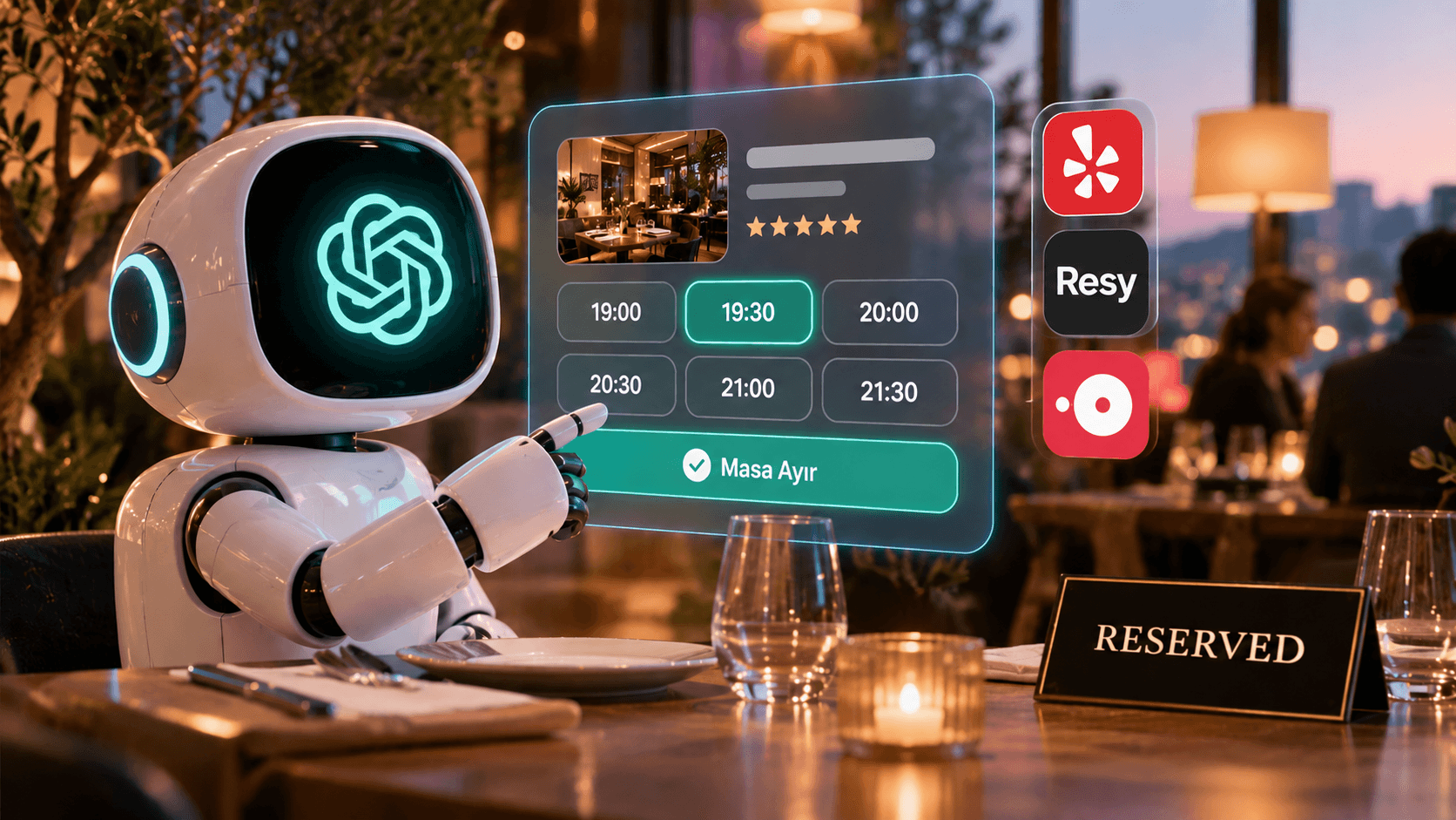ChatGPT'de Rezervasyon Dönemi ve İşletmeler — SEO & GEO kapak görseli