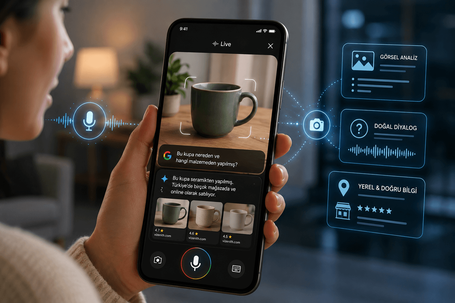 Google AI Mode'da İçerik Stratejisi | Vizenith — İçerik Pazarlaması kapak görseli