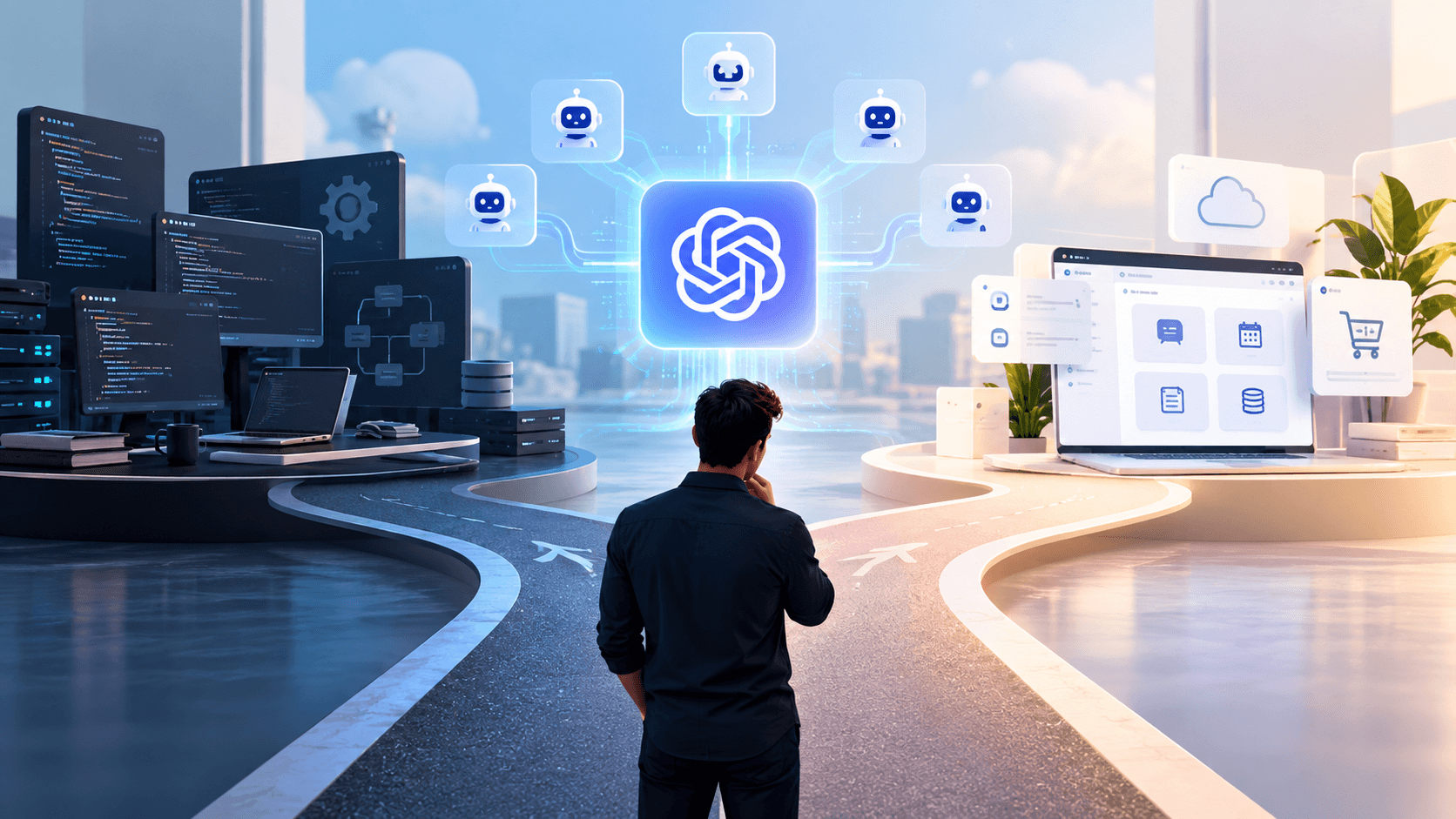 OpenAI Agents API ile Yazılım: Yap mı, Al mı? | Vizenith — Özel Yazılım kapak görseli