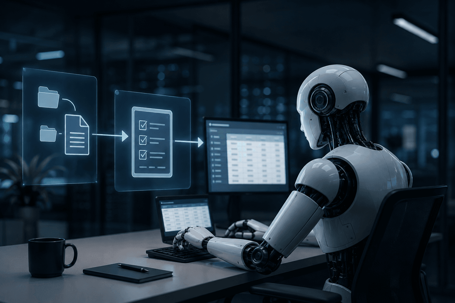 RPA Nedir? Hangi Sektörlerde Kullanılır? — Otomasyon kapak görseli
