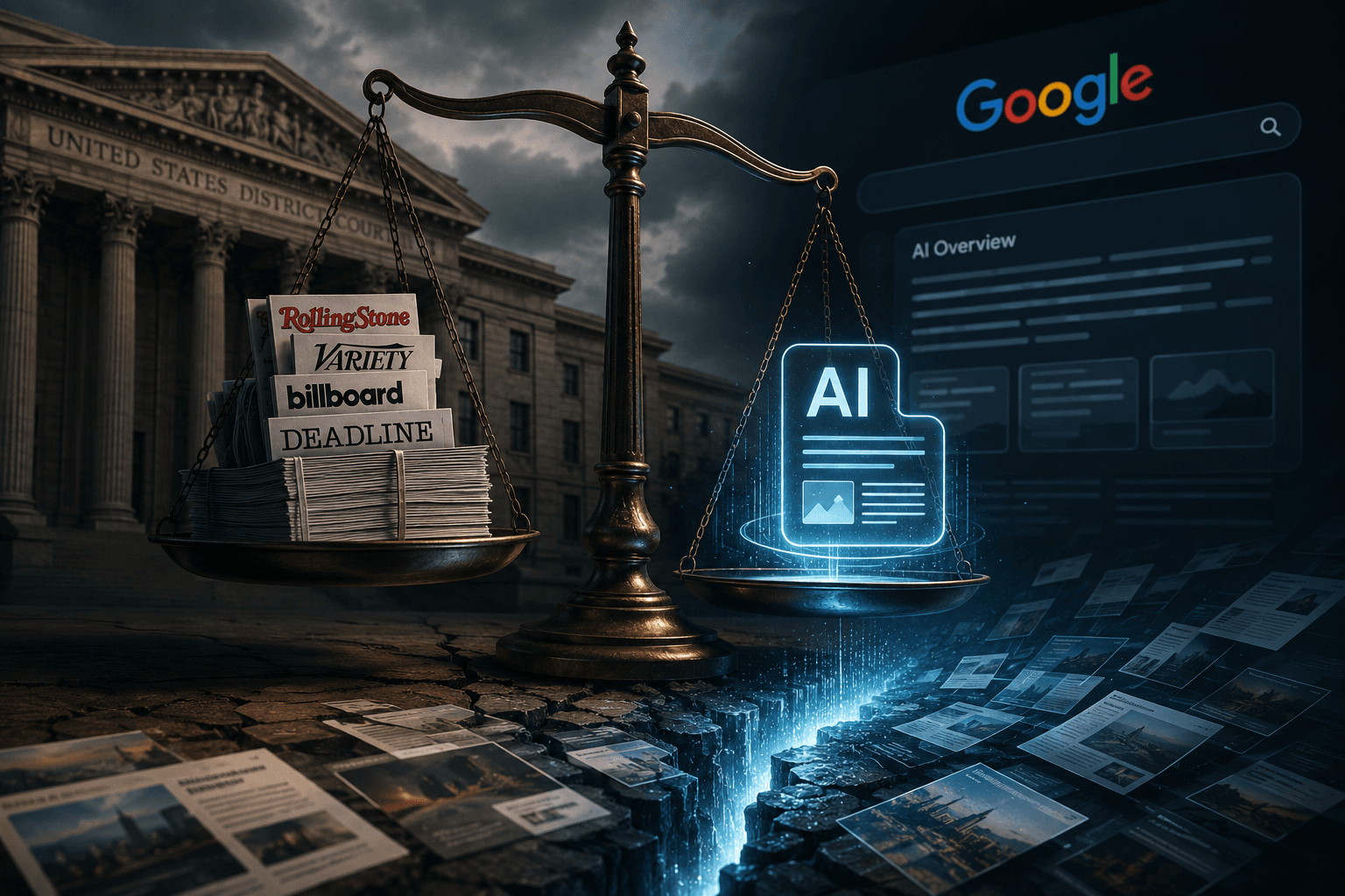AI Overviews Davası: Yayıncılar İçin Ne Değişti? | Vizenith — SEO & GEO kapak görseli